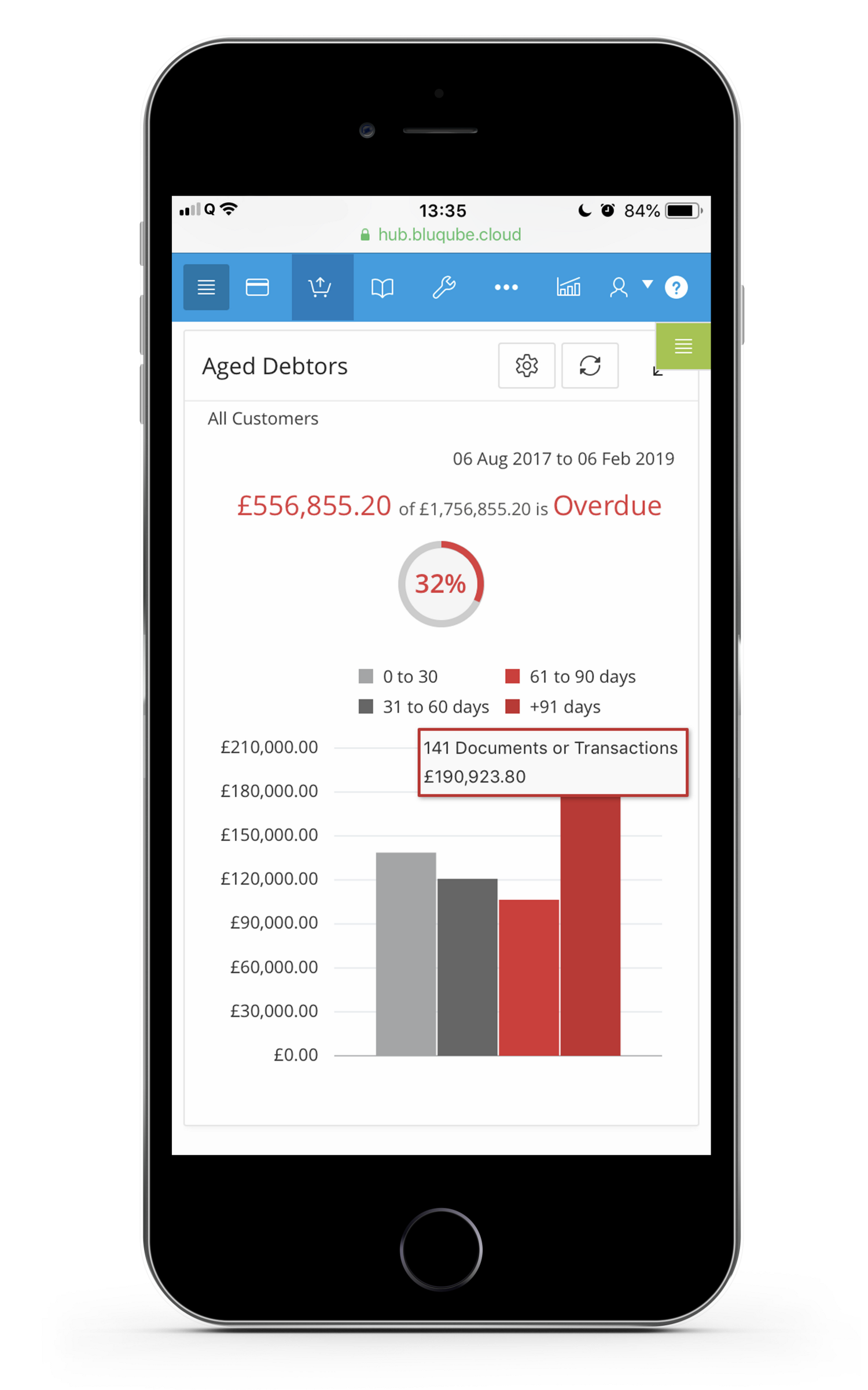 bluQube mobile accounting